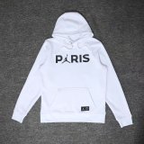 PSG JORDAN White Hoodie Sweatshirt 2018/19