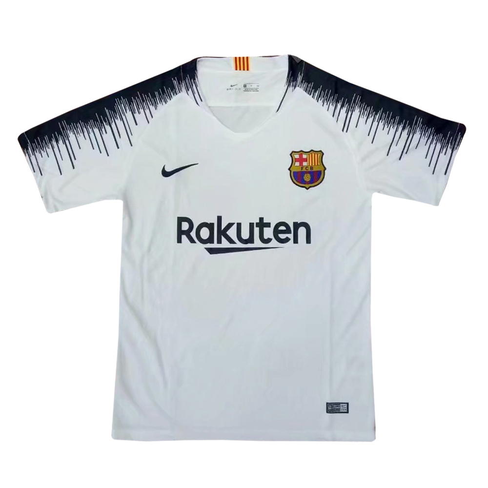 white barcelona jersey