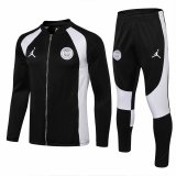 PSG x Jordan Flight Knit Jacket + Pants Training Suit Black 2018/19