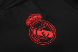 Real Madrid Training Suit V'Neck Black 2018/19