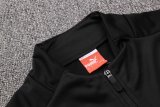 AC Milan Jacket + Pants Training Suit Black 2018/19