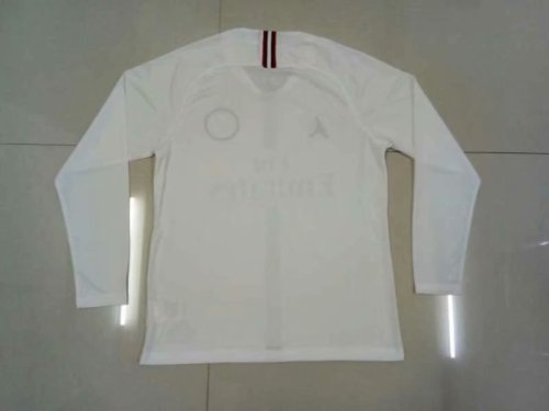 Us 16 8 Psg X Jordan Third White Jersey Long Sleeve Men S 2018