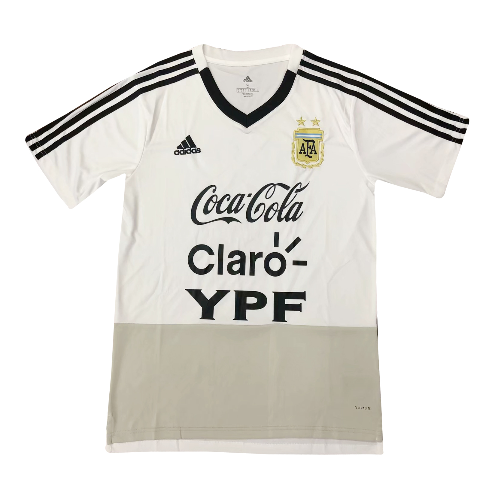 US$ 15.80 - Argentina Training T-Shirt White 2018 - www.fcso