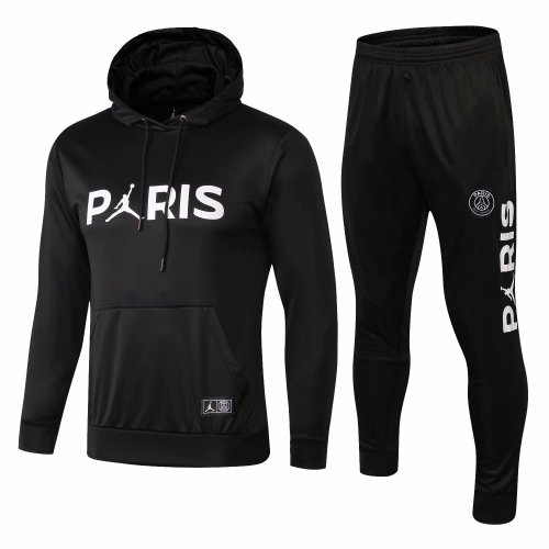 Us 36 8 Psg Jordan Black Hoodie Sweatshirt Pants Suit 2018 19