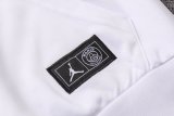 PSG JORDAN White Hoodie Sweatshirt + Pants Suit 2018/19