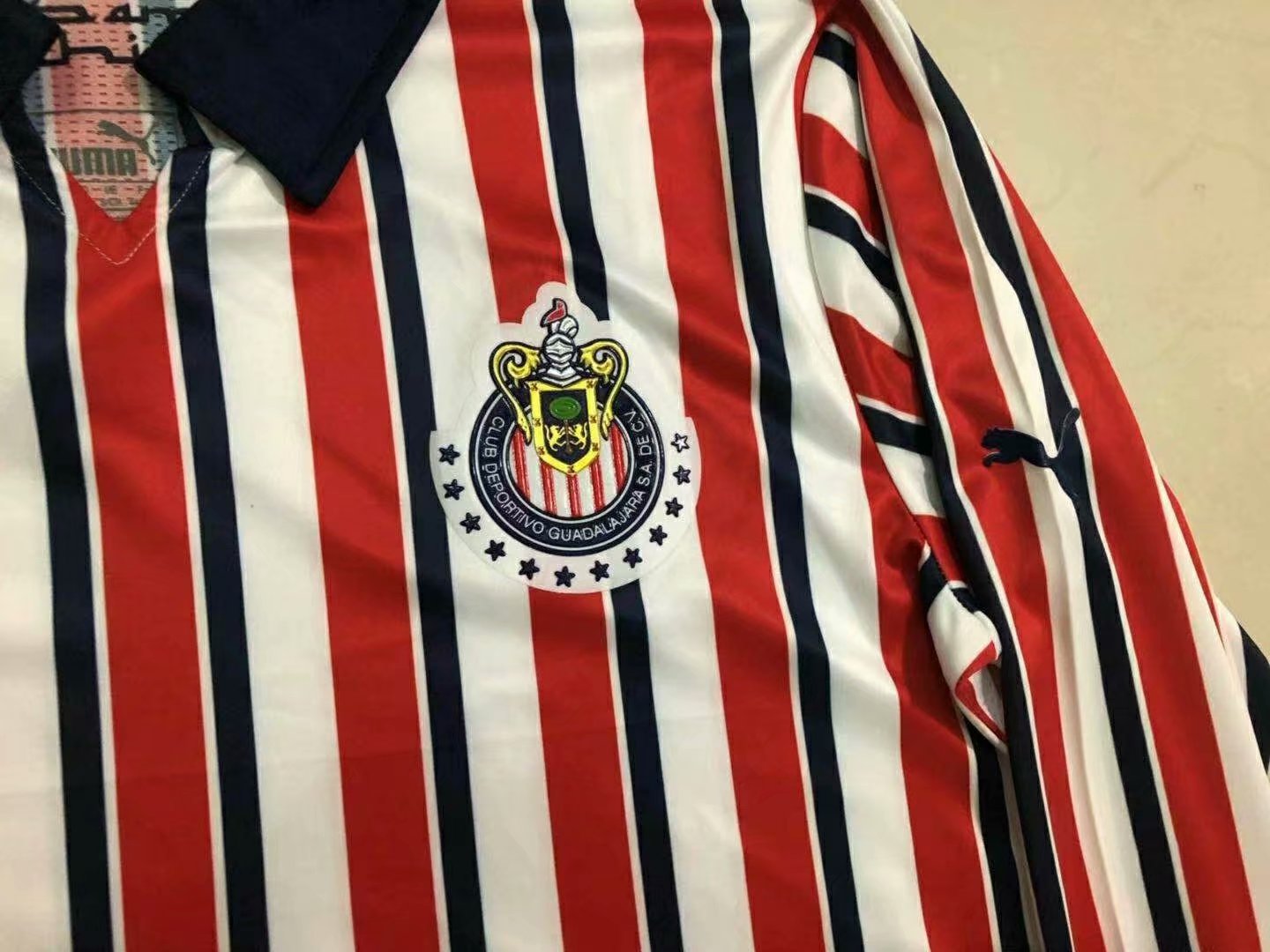 chivas club world cup jersey long sleeve