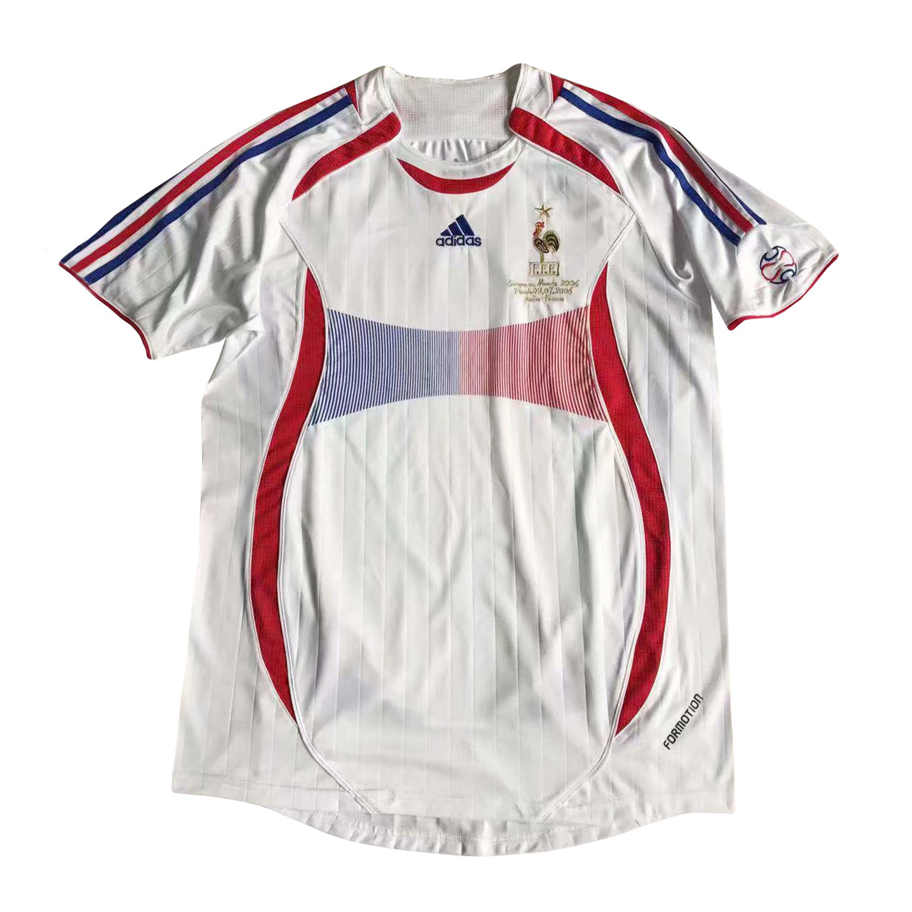 US$ 17.8 - France Retro Away Jersey Mens 2006 - www ...