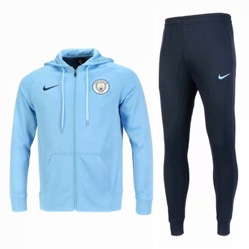 Us 38 8 Manchester City Hoodie Jacket Pants Training Suit Light Blue 2018 19 M Fcsoccerworld Com