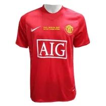 Mens Manchester United Retro Home Jersey 2007/08