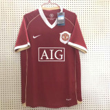Manchester United Retro Home Jersey Mens 2006/07