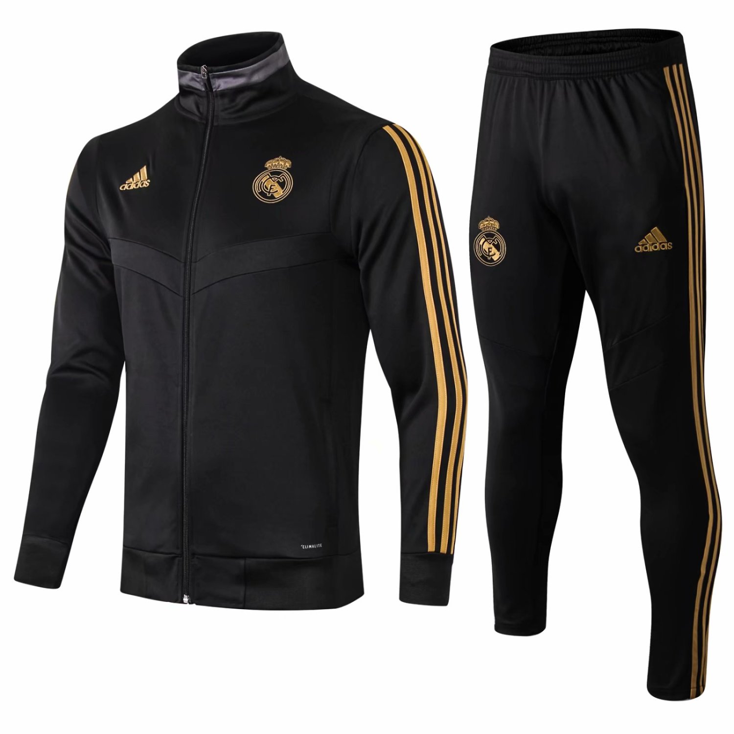 US$ 38.8 - Real Madrid Jacket + Pants Training Suit High ...