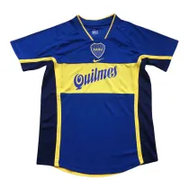 Mens Boca Juniors Retro Home Jersey 2001