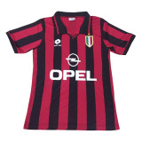 AC Milan Retro Home Jersey Mens 1996