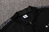 Ajax Jacket + Pants Training Suit Low Neck Black 2019/20