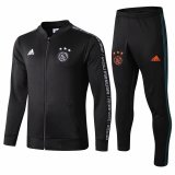 Ajax Jacket + Pants Training Suit Low Neck Black 2019/20