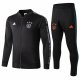 Ajax Jacket + Pants Training Suit Low Neck Black 2019/20