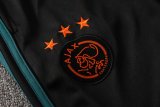 Ajax Jacket + Pants Training Suit Low Neck Black 2019/20