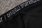 Ajax Jacket + Pants Training Suit Low Neck Black 2019/20