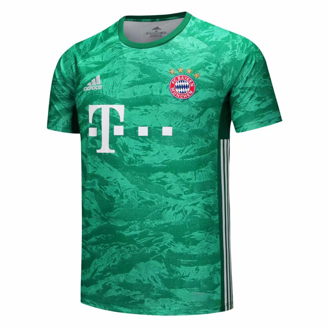 US$ 15.8 - Bayern Munich Goalkeeper Green Jersey Mens 2019 ...