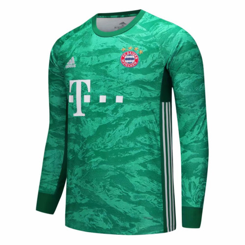 Us 16 8 Bayern Munich Goalkeeper Green Jersey Long Sleeve Mens 2019 20 M Fcsoccerworld Com