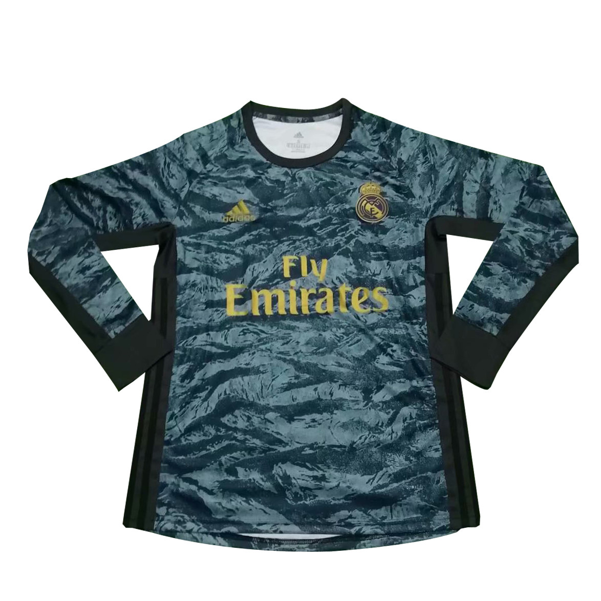 US$ 16.80 - Real Madrid Goalkeeper Grey Jersey Long Sleeve ...