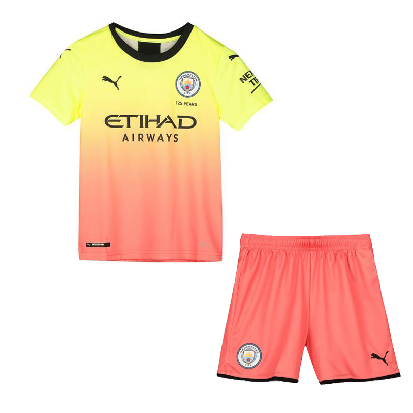 US$ 14.8 - Manchester City Third Jersey Kids 2019/20 - www.fcsoccerworld.com