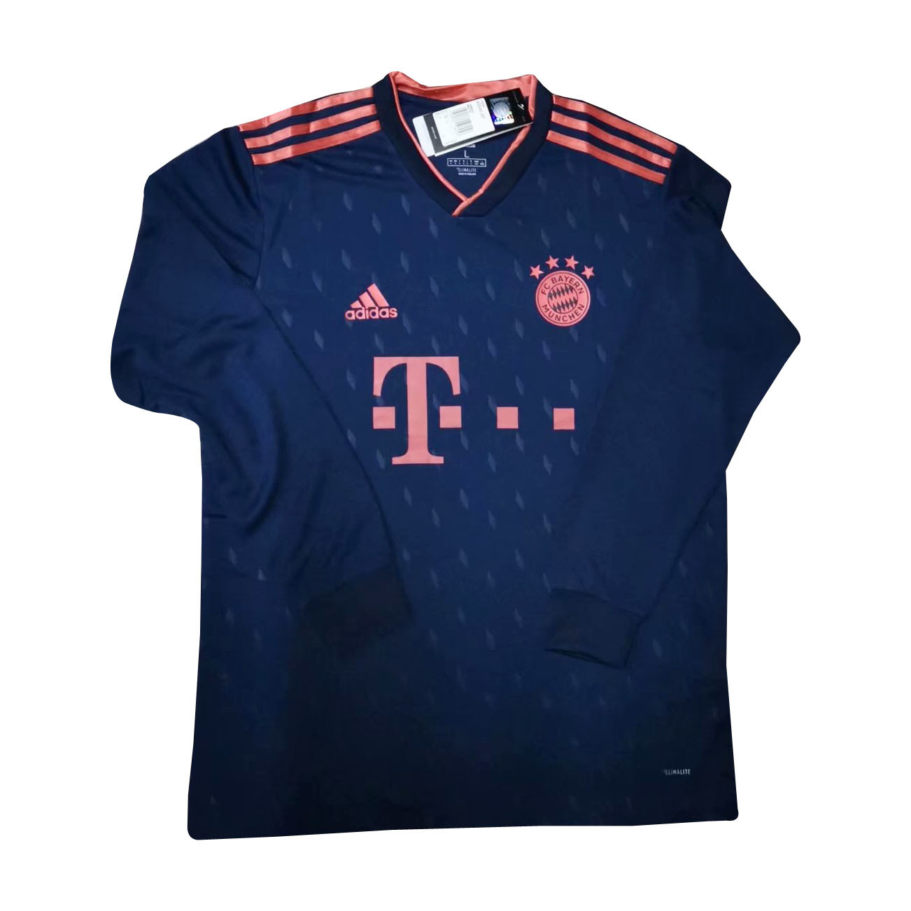 US$ 16.80 - Bayern Munich Third Jersey Long Sleeve Mens 2019/20 - www