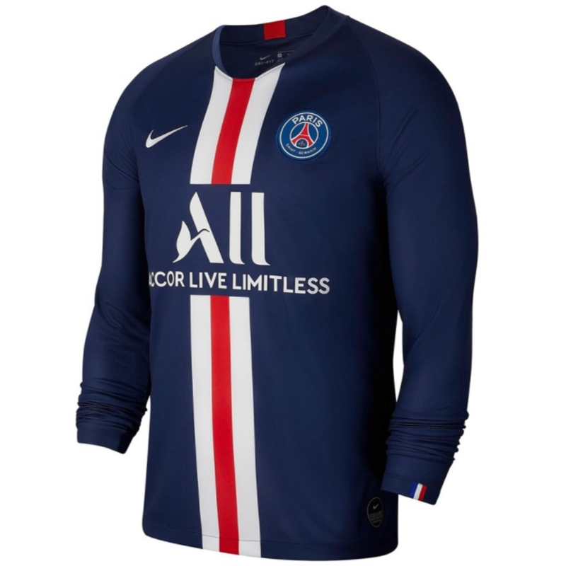 US$ 16.8 - PSG Home Jersey Long Sleeve Mens 2019/20 - www ...