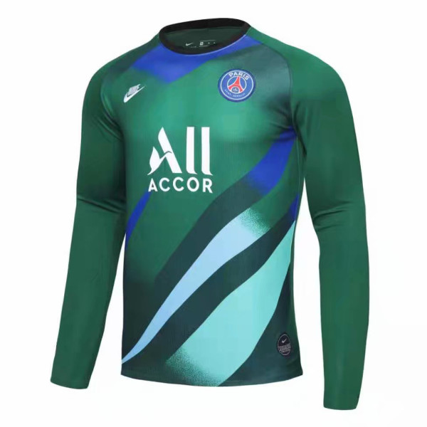 US$ 16.8 - PSG Goalkeeper Green Jersey Long Sleeve Mens ...