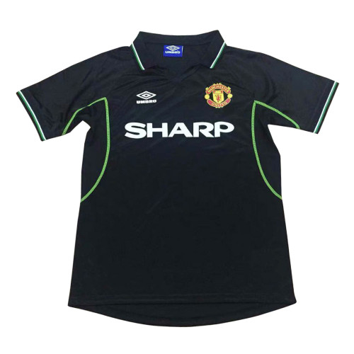 Us 18 8 Manchester United Retro Away Jersey Mens 1998 99 M Fcsoccerworld Com
