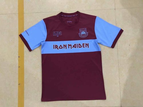 Us 15 8 West Ham United X Iron Maiden Jersey Mens M Fcsoccerworld Com