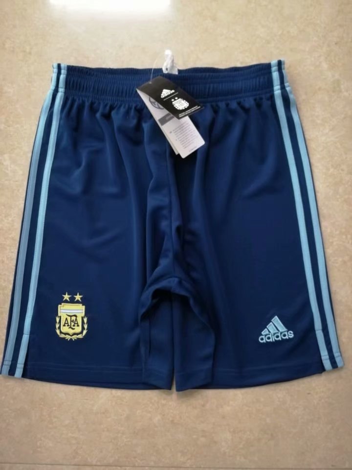 US$ 7.80 - Argentina Away Shorts Mens 2020 - www.fcsoccerworld.com