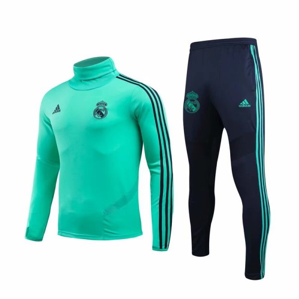 US$ 34.8 - Real Madrid Training Suit High Neck Green 2019 ...