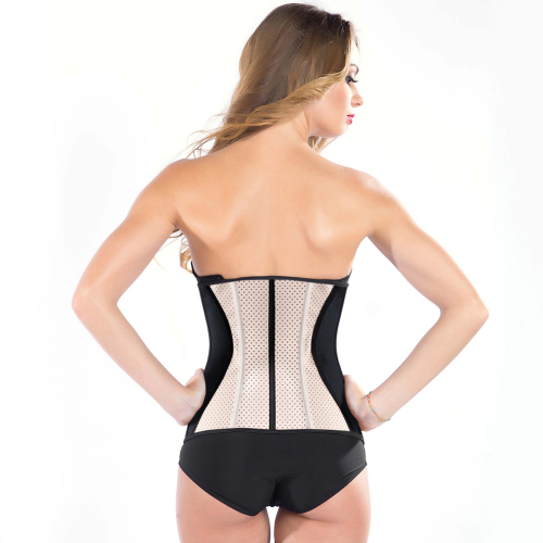 9 steel bone rubber wholesale sport women waist trainer corsets