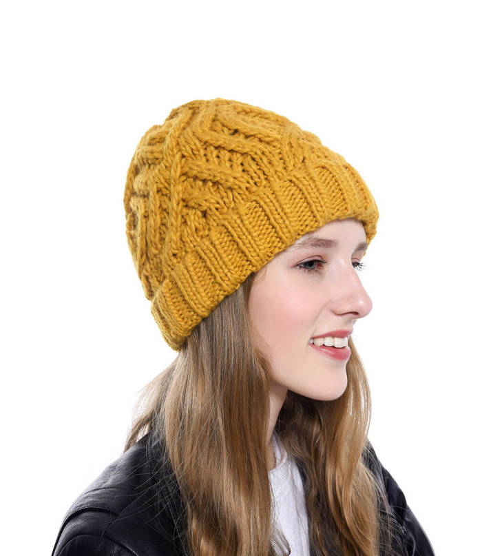 Soft Stretch Knitted Caps for Cold Weather