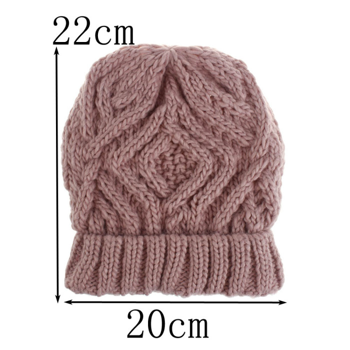 Soft Stretch Knitted Caps for Cold Weather