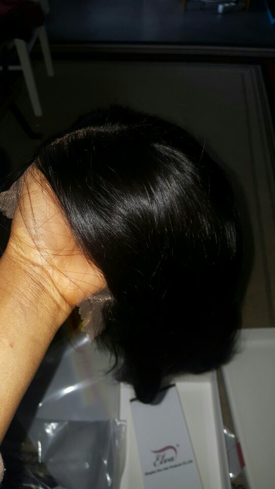 8inch 10inch Short Bob Style Straight Body Wave Curly Brazilian