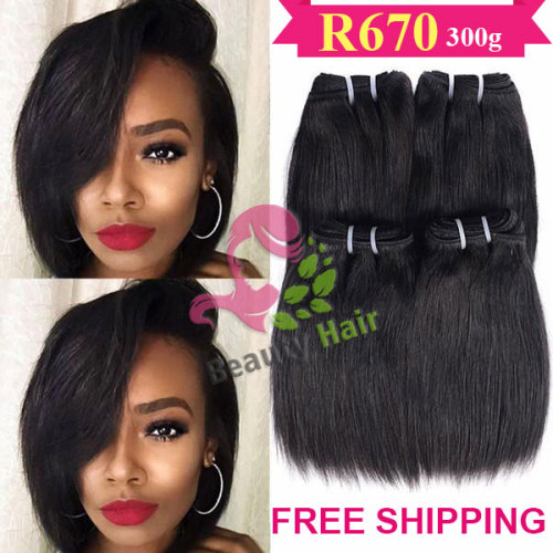 8inch 10inch Short Bob Style Straight Body Wave Curly Brazilian Hair Weave
