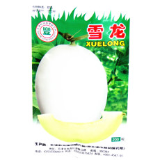 Sweet Melon Hybrid Oval Fruit Seeds, 200 seeds, original pack, white skin light green inside crisp tasty 17% sugar