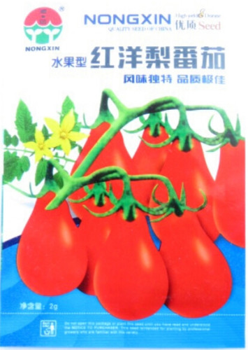 Heirloom Red Climbing Pear Cherry Tomato Seeds, Original Pack, 300 Seeds / Pack, Great Tasty Sweet Fruit #NF891