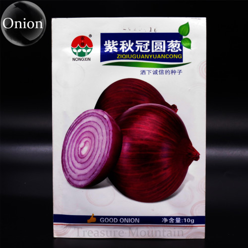 Rare Allium Cepa Purple Round Onions Vegetables Seeds, 1 Original Pack, 1000 seeds