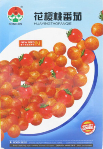 Rare Wild Colorful Cherry Tomato Organic Seeds, Original Pack, 200 Seeds / Pack, Tasty Garden Fruit E3037