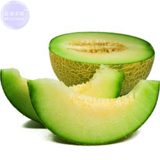BELLFARM Honeydew Sweet Melon Seeds, 20 Seeds, Professional Pack, greenish light yellow inside cobwebbing Skin E4160