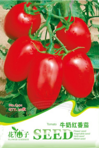 1 Original pack, 20 seeds / pack, Milky Red Cherry Tomato, Edible Organic Fruits #C101
