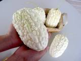BELLFARM Bitter Gourd Apple-sized White Balsam Pear Seed, only one seed, professional pack, tasty high-yield vegetables BD101H