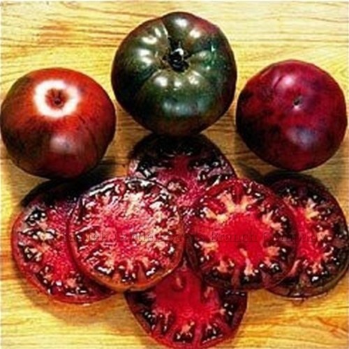 Heirloom Russia Black Krim Tomato Organic Seeds, professional packing, 10 Seeds / Pack, Fine Textured Flesh Large Tomato E3073