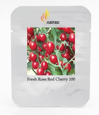 New 'Rose Red' Long Cherry Tomato Hybrid Seeds, Professional Pack, 100 Seeds / Pack,Tasty Fruit E3404