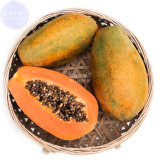 BELLFARM Yellow Papaya Yellow Skin Organic Fruit Seeds, 6 seeds, tasty sweet giant pawpaw tree