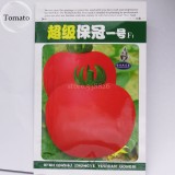 (for Greenhouse) Super Baoguan No.1 F1 Big Pink Tomato Seeds, 10 grams Original Pack, high yield indeterminate growth OQS002Y