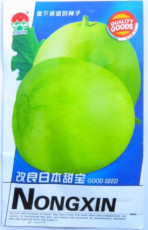 Heirloom Glutinous Very Sweet Muskmelon Melon Fruit Seeds, Original Pack, 200 Seeds / Pack, 16% Sugar Contained Fruit E3273